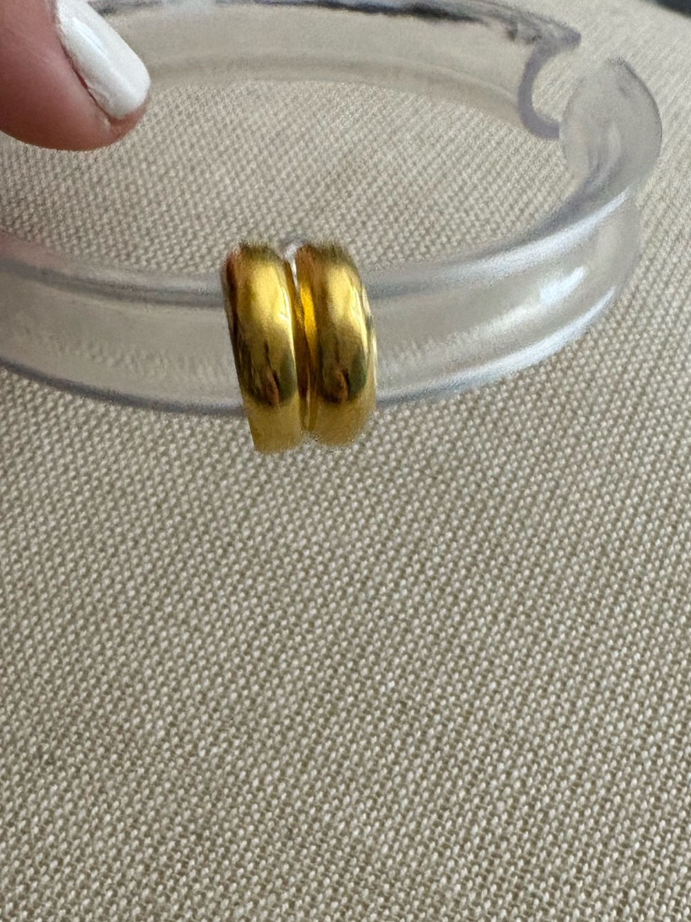 Gold Small Hoop Earrings